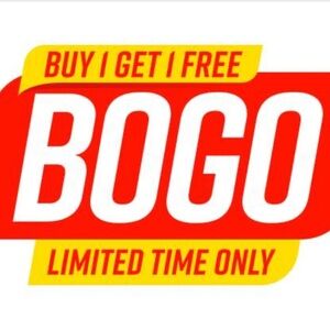 BOGO Promotional Sign